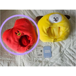 ビーティーイシビル(BT21)の【BT21】たっとん用ハット☆TATA(キャラクターグッズ)