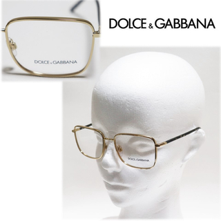 ドルチェアンドガッバーナ(DOLCE&GABBANA)の《ドルチェ＆ガッバーナ》箱付新品 イタリア製 べっこう柄テンプル メガネフレーム(サングラス/メガネ)