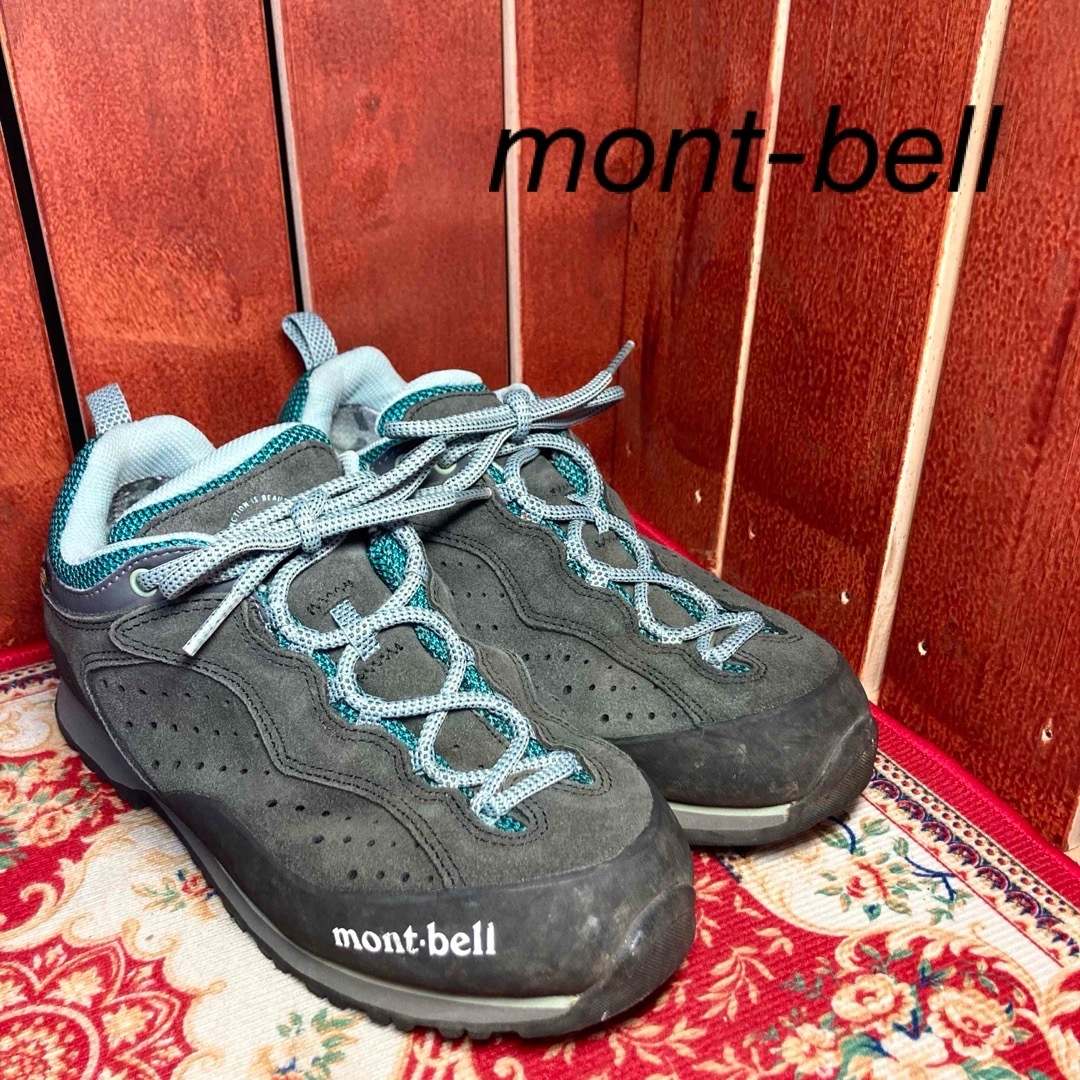 モンベル　クラッグステッパー　レディース チャコールグリーン 23.5cm レディースの靴/シューズ(その他)の商品写真