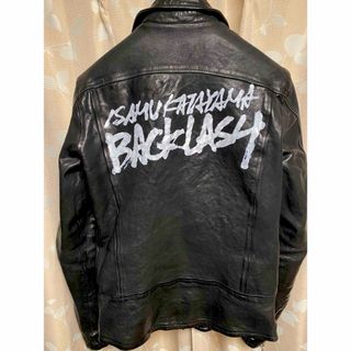 BACKLASH バックラッシュ 限定 ロゴ ダブルライダース 美品 サイズ2