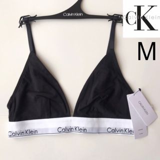 Calvin Klein - CK レア 新品 USA カルバンクライン ブラ 下着 黒 M