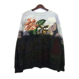 ドリスヴァンノッテン(DRIES VAN NOTEN)のドリスヴァンノッテン DRIES VAN NOTEN ■ 23AW 【 232 021145 7620 900 】 グラデーション フラワー プリント スウェット トレーナー 33455(スウェット)