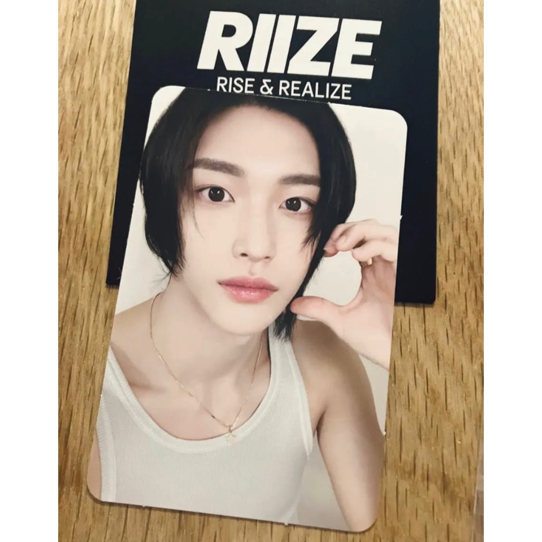 RIIZE ポップアップ ラントレ 顔ハート ウォンビン ラスト エンタメ/ホビーのCD(K-POP/アジア)の商品写真