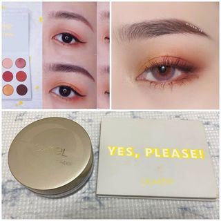 カラーポップ(colourpop)のexcel ルースパウダー & COLOURPOP アイシャドウパレット(アイシャドウ)