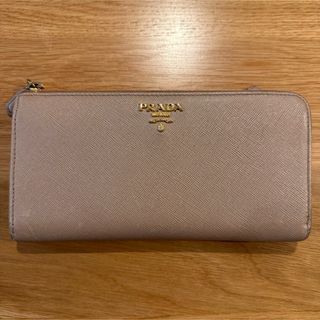 プラダ(PRADA)のPRADA 長財布　サフィアーノ　L字ファスナー　箱付き(財布)