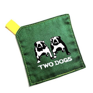 TWO DOGS ツードッグス　コースター4枚セット　キリンビール　未使用(収納/キッチン雑貨)