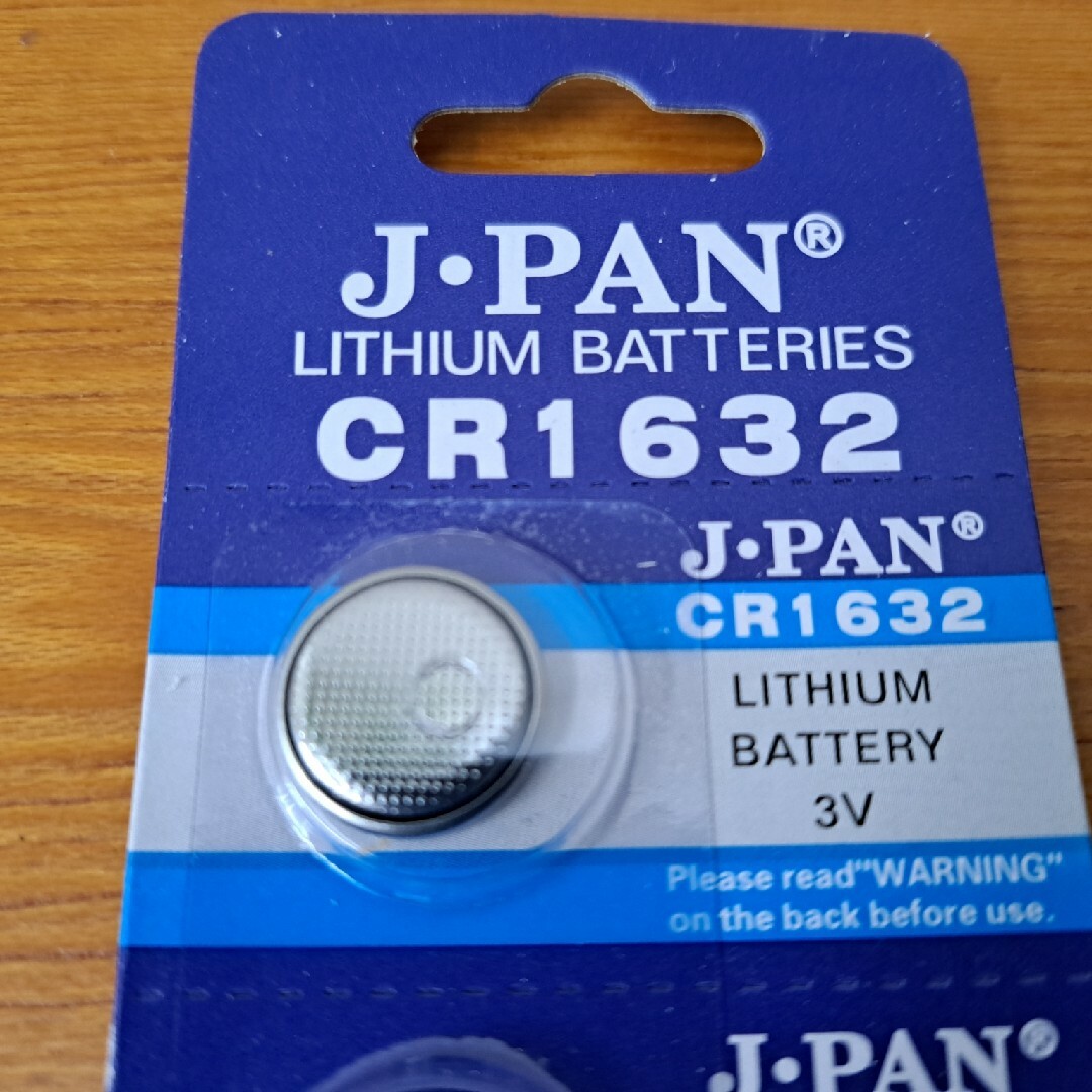 リチウムコイン電池 CR1632 5個 スマホ/家電/カメラのスマホ/家電/カメラ その他(その他)の商品写真