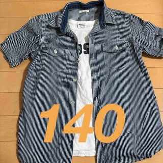 ブリーズ(BREEZE)のセット売り　半袖シャツ＆半袖Tシャツ　140(Tシャツ/カットソー)
