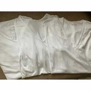 シマムラ(しまむら)のmen's半袖シャツ3枚(Tシャツ/カットソー(半袖/袖なし))