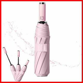 【色:ピンク】W.L 折りたたみ傘 日傘 折り畳み傘 メンズ レディース 大きい(その他)