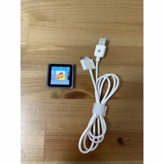 アップル(Apple)のiPod nano 第6世代 MC689J/A 8GB ポータブルプレーヤー(ポータブルプレーヤー)
