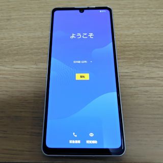 シャープ(SHARP)のSHARP AQUOS Sense6 スマートフォン 64GB シルバー SH…(スマートフォン本体)