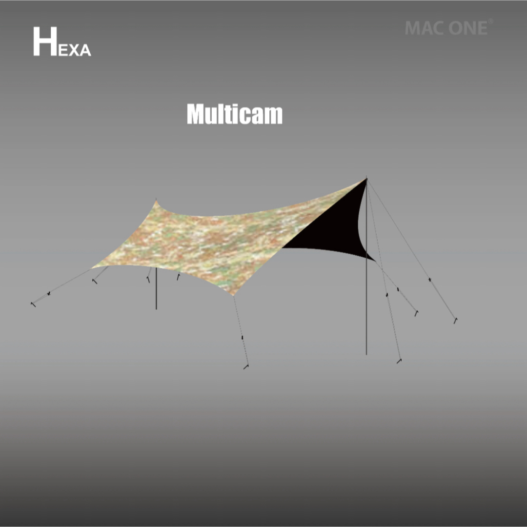 Mac outdoor Mac one M マルチカム テント/タープ Mac outdoor Mac one M マルチカム テント/タープ