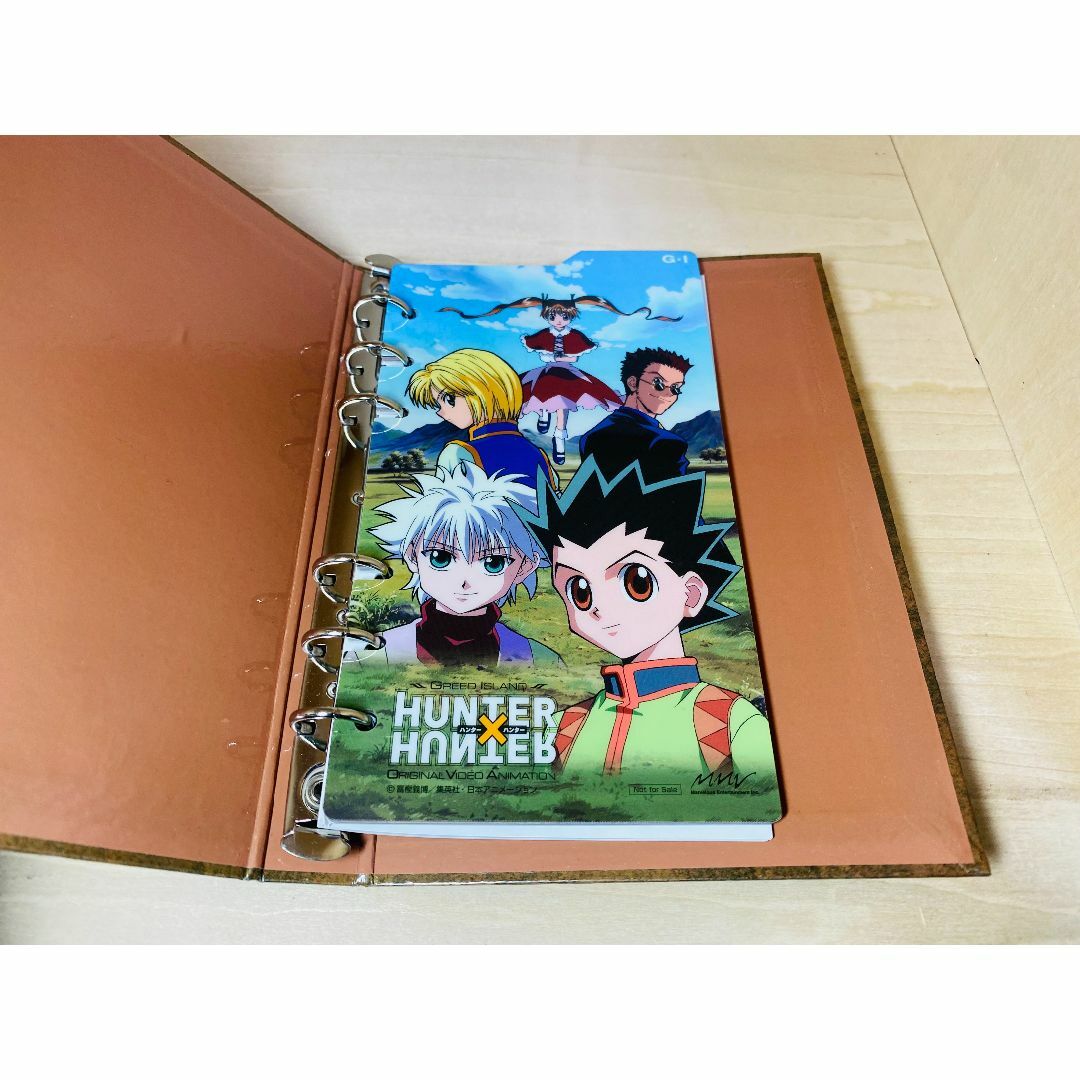 非売品】 HUNTER×HUNTER GI バインダー+リフィル DVD 特典の通販 非売品】 HUNTER×HUNTER GI バインダー+リフィル DVD 特典の通販