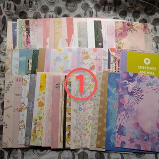 ダイソー(DAISO)の① レターセット レタセ 封筒のみ 50枚まとめ売り(その他)