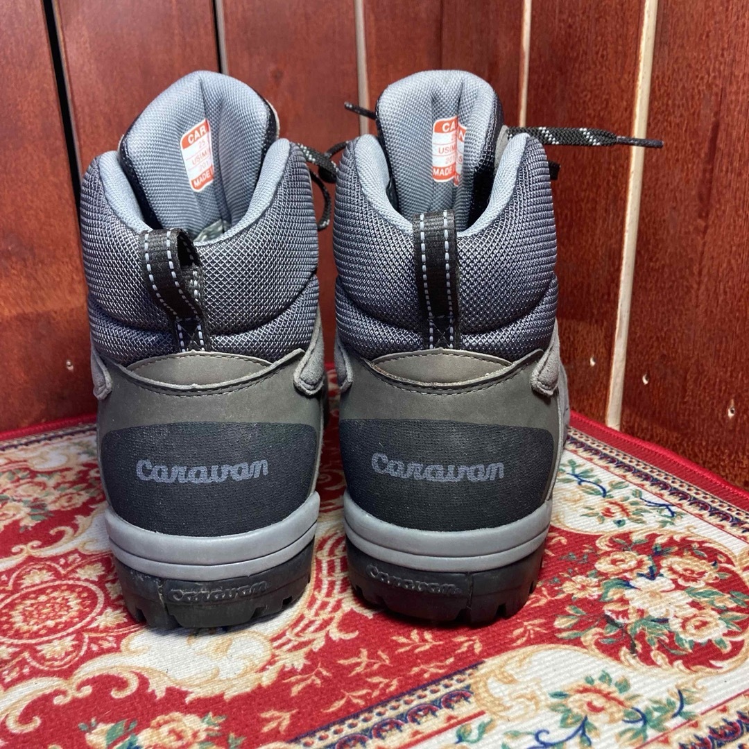 美品　Caravan 登山靴　25cm EEE　C1_02S グレー メンズの靴/シューズ(その他)の商品写真
