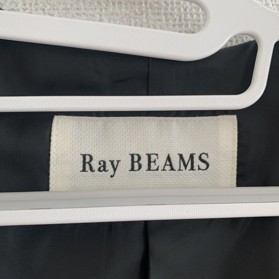 Ray BEAMS(レイビームス)のray beams フェイクレザー ベスト　ブラック レディースのトップス(ベスト/ジレ)の商品写真