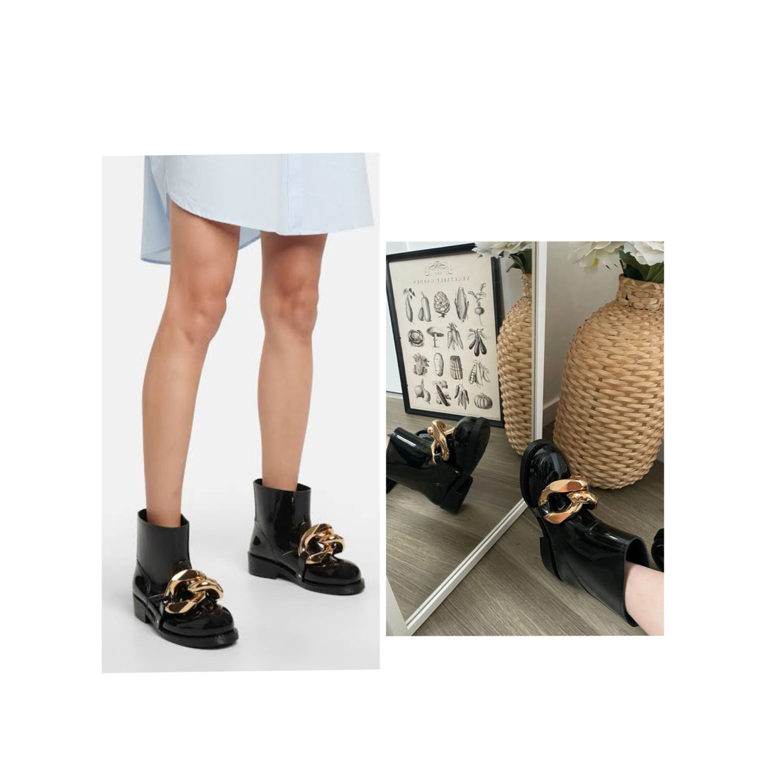 J.W.ANDERSON - jw anderson WOMEN'S CHAIN RUBBER BOOT 37の J.W.ANDERSON - jw anderson WOMEN'S CHAIN RUBBER BOOT 37の