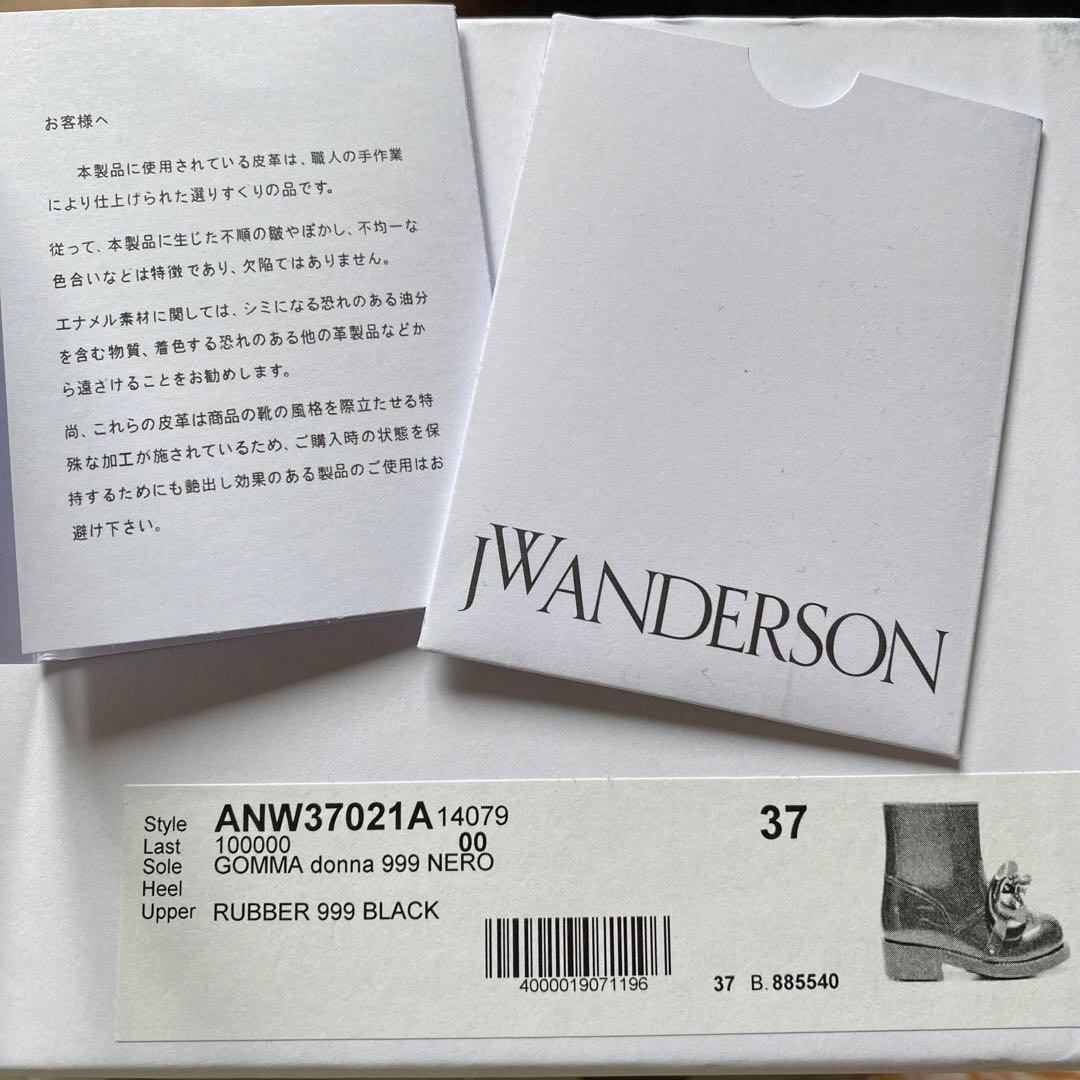 J.W.ANDERSON - jw anderson WOMEN'S CHAIN RUBBER BOOT 37の J.W.ANDERSON - jw anderson WOMEN'S CHAIN RUBBER BOOT 37の