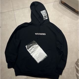 VETEMENTS - vetemens ヴェトモン パーカー ロゴ