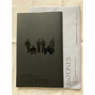 SixTONES - SiXTONES FC会報 #16 2024 JANUARY