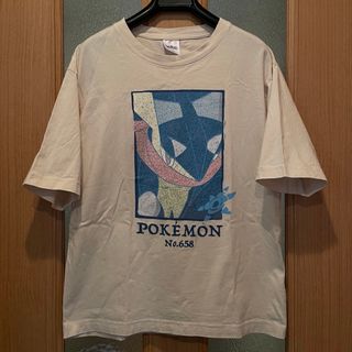 GU - 【ポケモン】GUビッグTシャツ【ゲッコウガ】