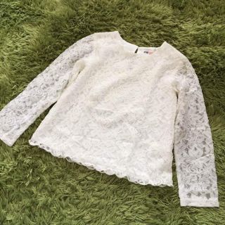 エイチアンドエム(H&M)のH&M kids レーストップス120cm(Tシャツ/カットソー)