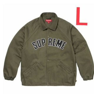 Supreme Arc Denim Coaches Jacket Olive L