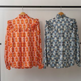 DOUBLE STANDARD CLOTHING - DSC / フラワープリントシフォンブラウス DOUBLE STANDARD CLOTHING - DSC / フラワープリントシフォンブラウス
