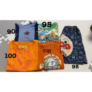 男の子まとめ売り　Tシャツ　90 95 保育園　幼稚園(Tシャツ/カットソー)