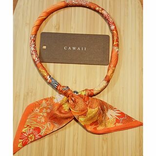 cawaii - CAWAII  新感覚！磁石で装着 スカーフ調ネックレス