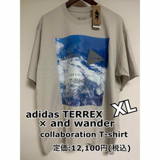 アディダス(adidas)の【新品】adidas TERREX × and wander T (XL)(Tシャツ/カットソー(半袖/袖なし))