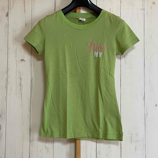 アバクロンビーアンドフィッチ(Abercrombie&Fitch)のアバクロ黄緑TシャツM(Tシャツ(半袖/袖なし))
