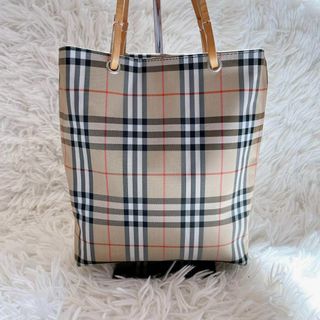 BURBERRY - 【極美品】⭐︎バーバリーロンドン★ミニトートバッグ　ノバチェック　スナップ開閉