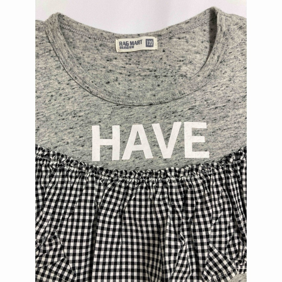 RAG MART(ラグマート)のラグマート　Tシャツ　120㎝ キッズ/ベビー/マタニティのキッズ服男の子用(90cm~)(Tシャツ/カットソー)の商品写真