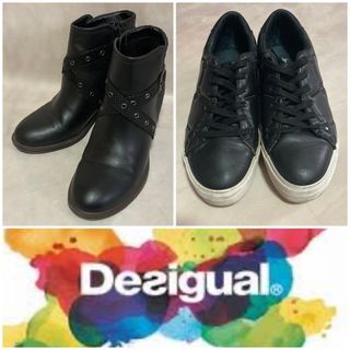 デシグアル(DESIGUAL)のDesigual 　ショートブーツ ＆ スニーカー(ブーティ)