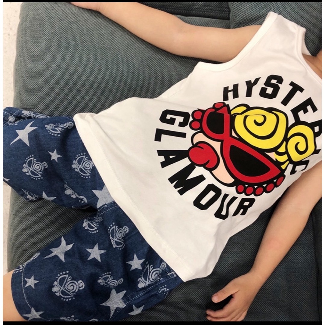 ヒスミニノースリーブトップス キッズ/ベビー/マタニティのキッズ服男の子用(90cm~)(Tシャツ/カットソー)の商品写真