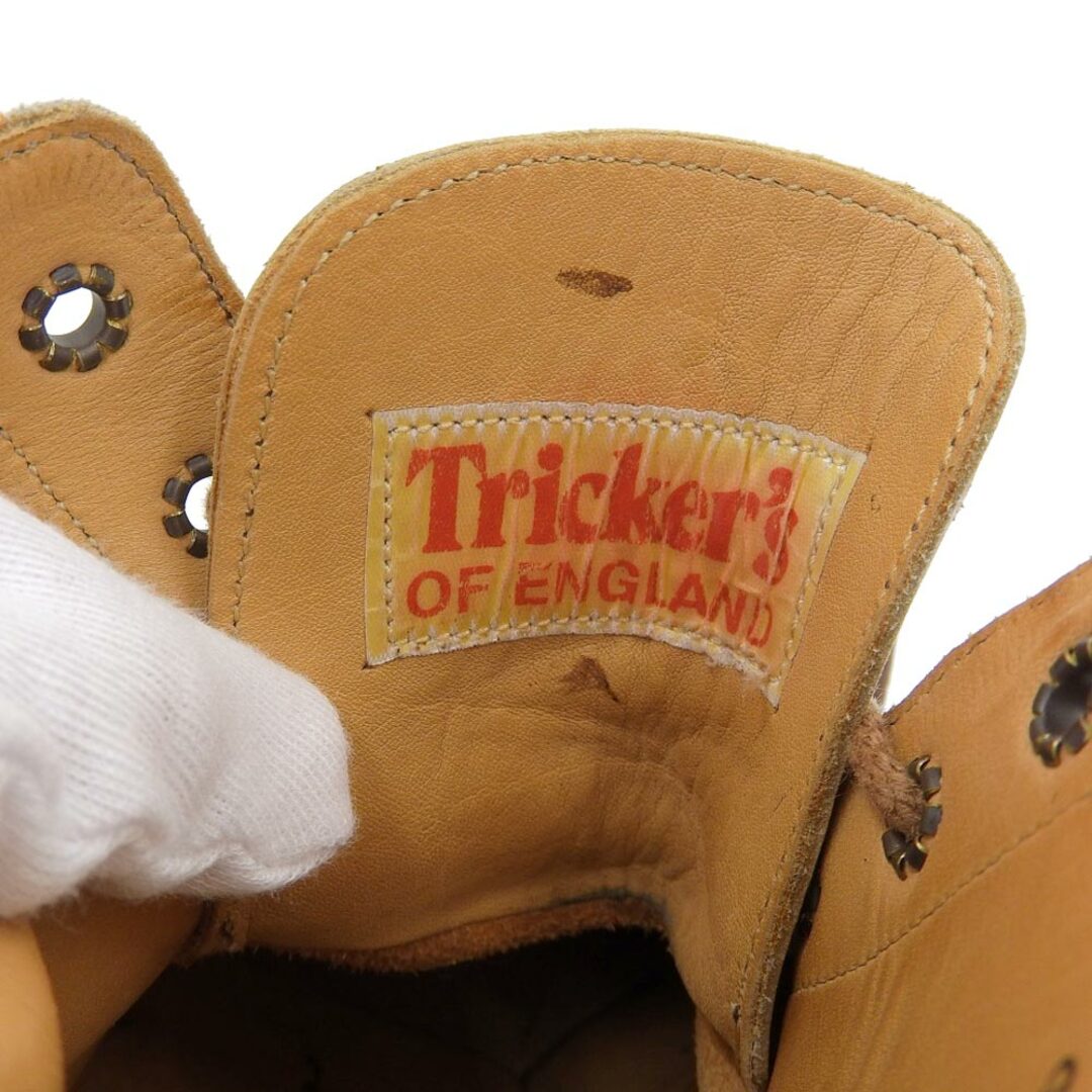 Trickers(トリッカーズ)のトリッカーズ TRICKER'S トリッカーズ ユニオンワークス別注 イミテーション キャップトゥ レースアップ ブーツ シューズ メンズ ブラウン 9.5 M7534 9.5 メンズの靴/シューズ(その他)の商品写真