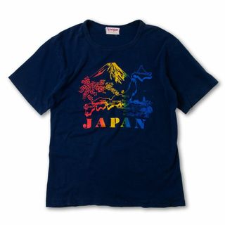 1970年代 一番Tシャツ 日本マップ 日本製  ICHIBAN JAPAN(Tシャツ/カットソー(半袖/袖なし))