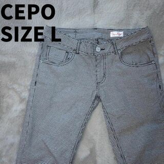CEPO - セポ　cepo パンツ　ギンガムチェック　サイズL