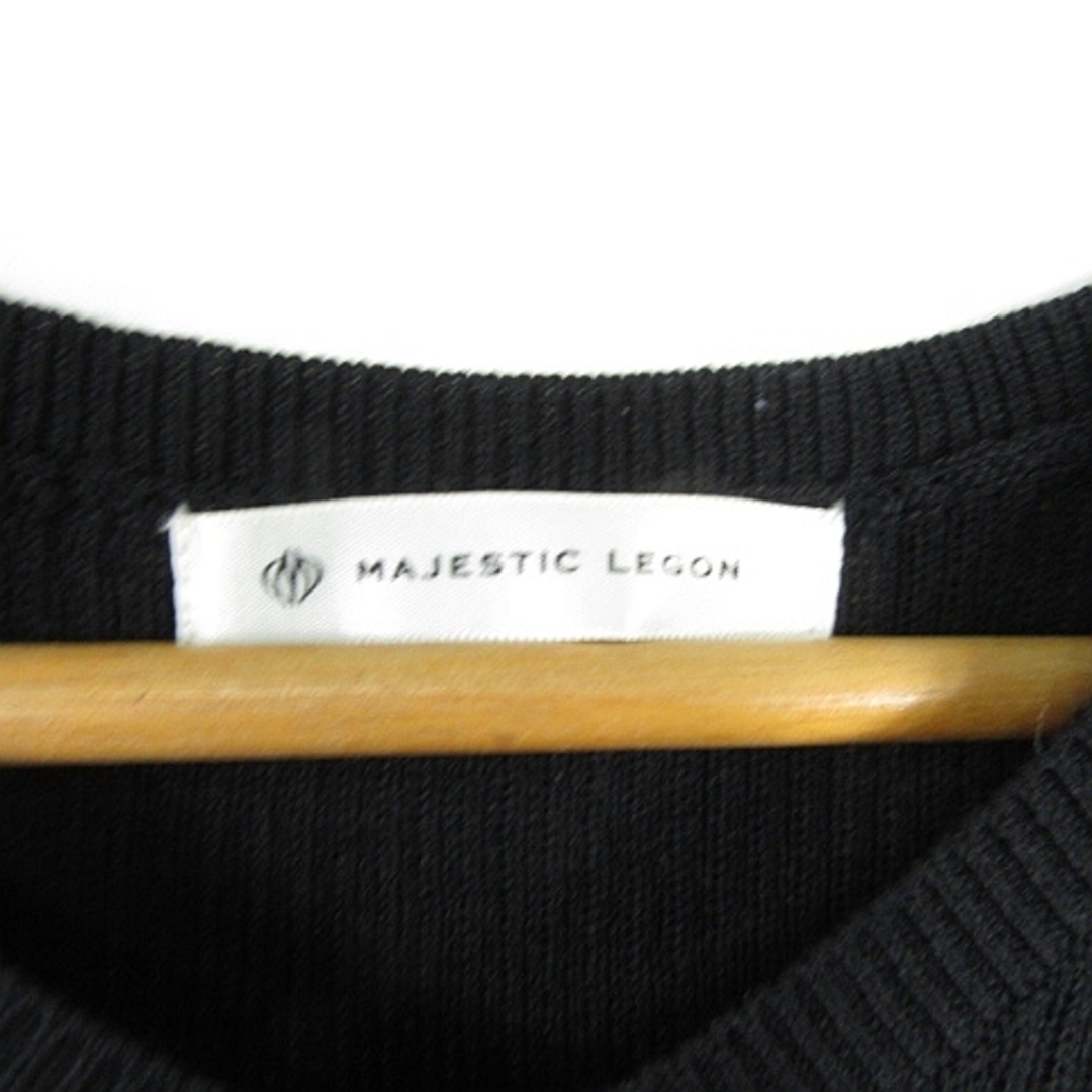 MAJESTIC LEGON(マジェスティックレゴン)のマジェスティックレゴン MAJESTIC LEGON ニット ワンピース M レディースのワンピース(ロングワンピース/マキシワンピース)の商品写真