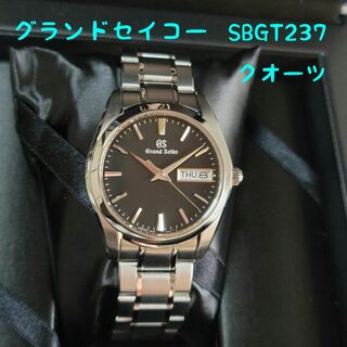 グランドセイコー(Grand Seiko)のグランドセイコー SBGT237 黒 デイデイト GSロゴ 廃盤(腕時計(アナログ))