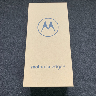 モトローラ(Motorola)のMOTOROLA Edge 40(スマートフォン本体)