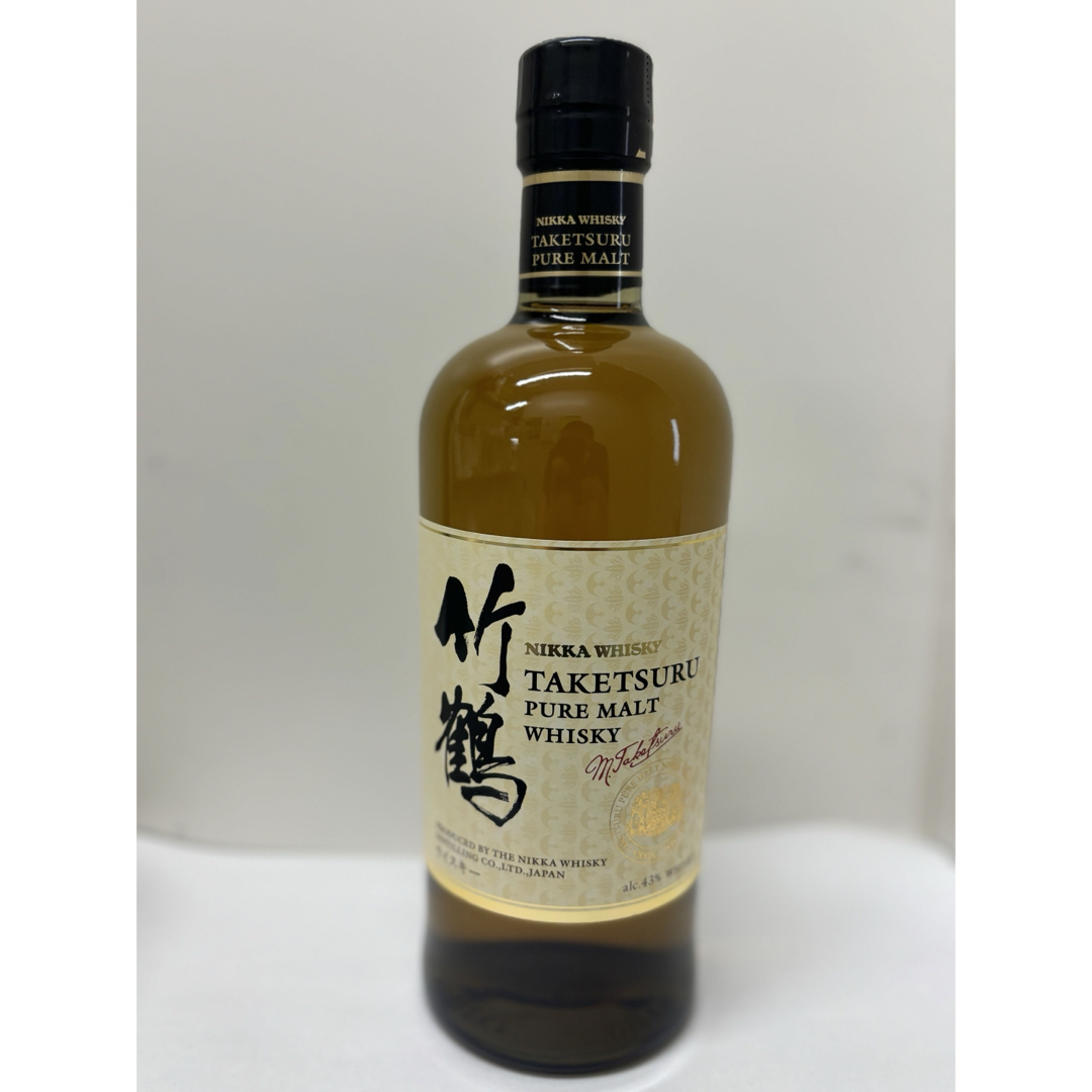 ニッカウヰスキー(ニッカウイスキー)の竹鶴ピュアモルト 700ml NIKKA WHISKY ニッカ ウイスキー  食品/飲料/酒の酒(ウイスキー)の商品写真