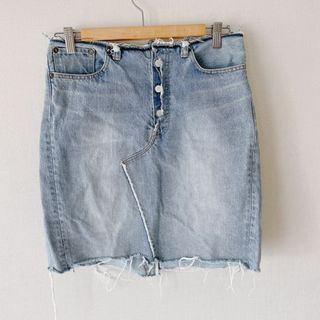 MADISONBLUE / 5POCKET DENIM MINI SKIRT