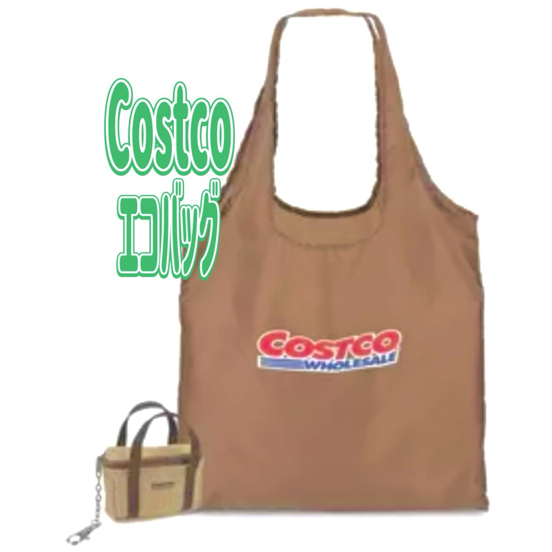 コストコ(コストコ)の《激安セール》コストコ　オリジナル　ポーチ付き　エコバッグ　20L  2個セット メンズのバッグ(エコバッグ)の商品写真