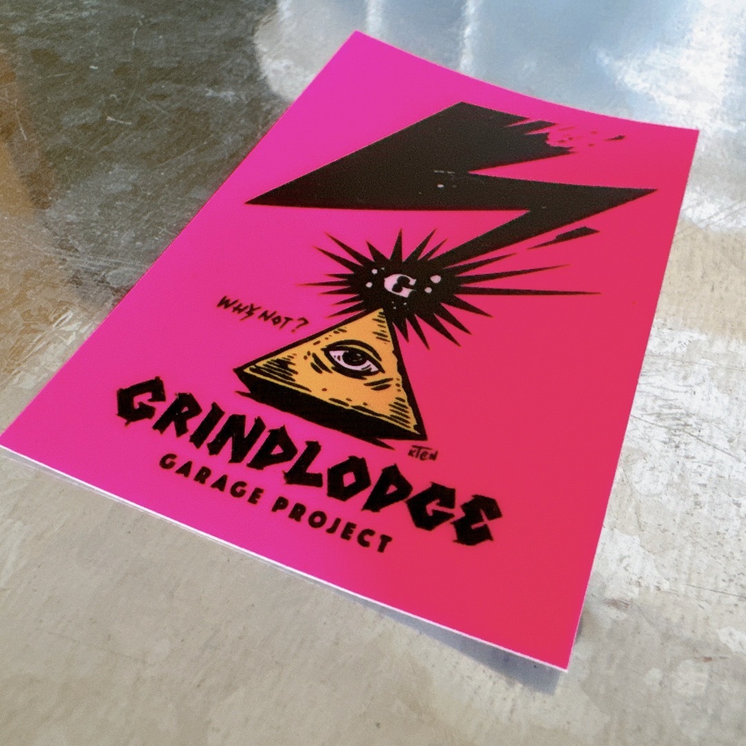 grindlodge 恥ずかし ステッカー グラインドロッヂ grindlodge 恥ずかし ステッカー グラインドロッヂ