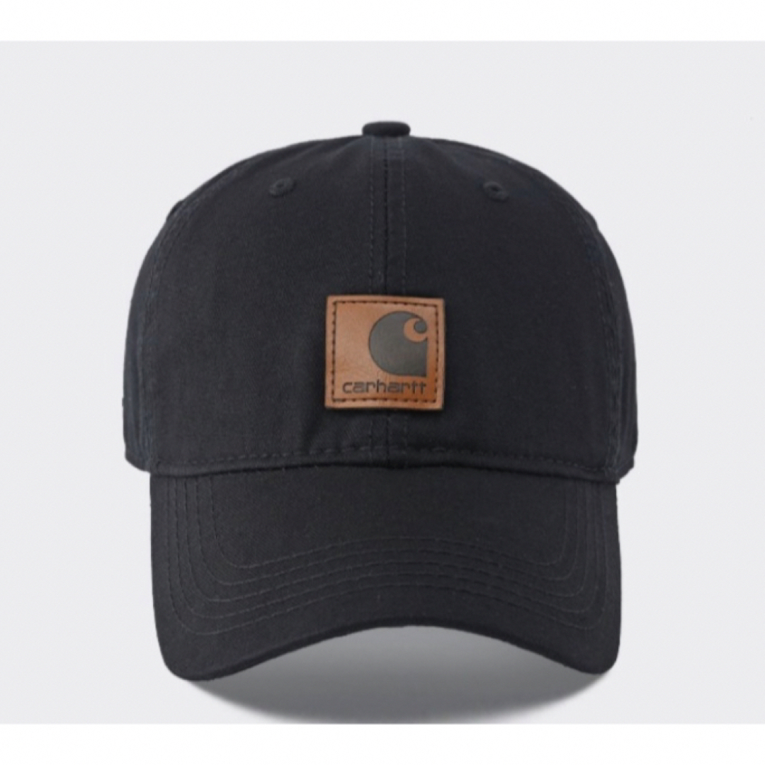 carhartt カーハート　ブラック　帽子　ローキャップ　カジュアル メンズの帽子(キャップ)の商品写真