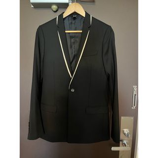 ディオールオム(DIOR HOMME)のDIOR ディオール　ジャケット　テーラード　ブラック(テーラードジャケット)