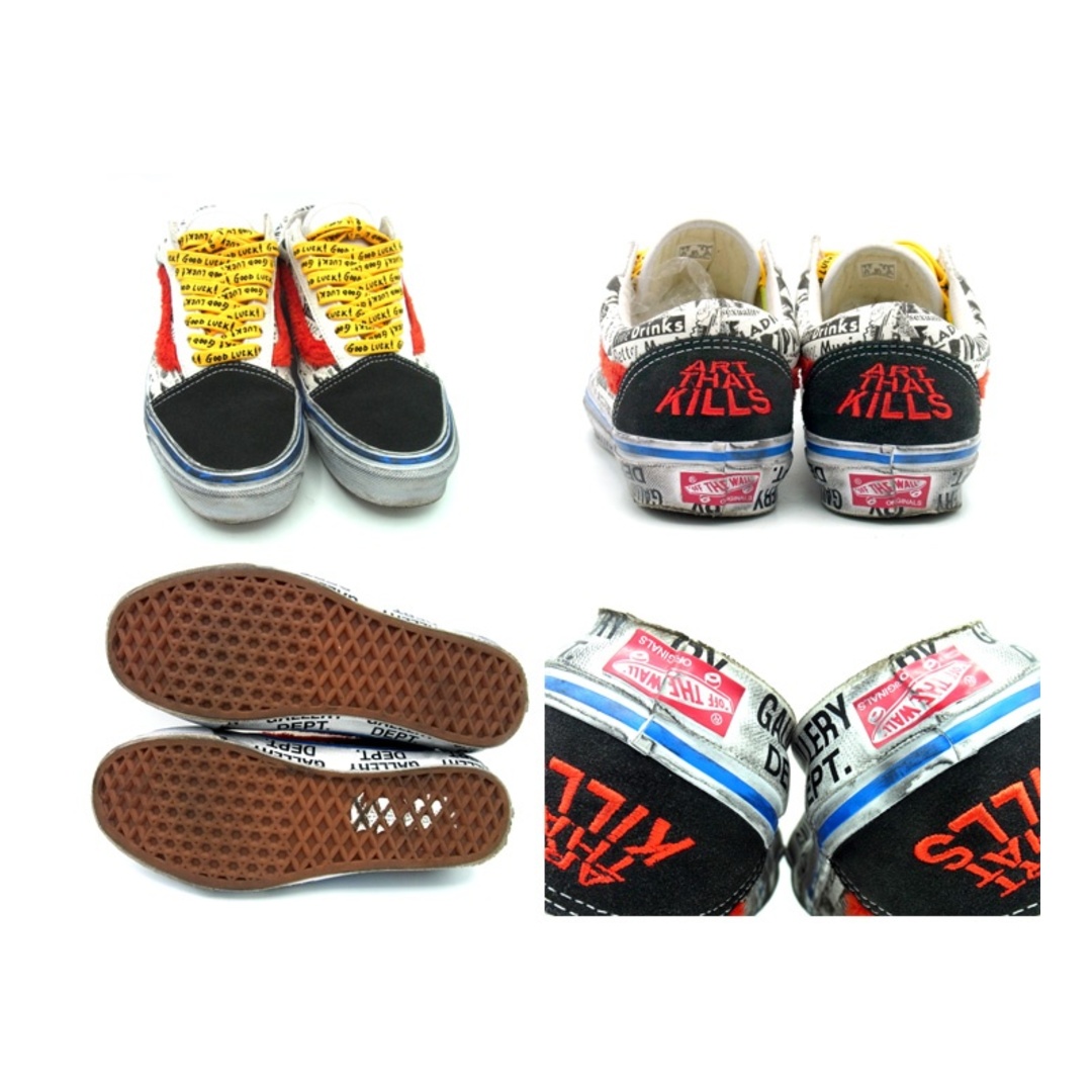 VANS VAULT(バンズボルト)のギャラリーデプト GALERRY DEPT × バンズ VANS ■ 23SS 【 OLD SKOOL 】 ニュース ペーパー デザイン ローカット スニーカー 33473 メンズの靴/シューズ(スニーカー)の商品写真